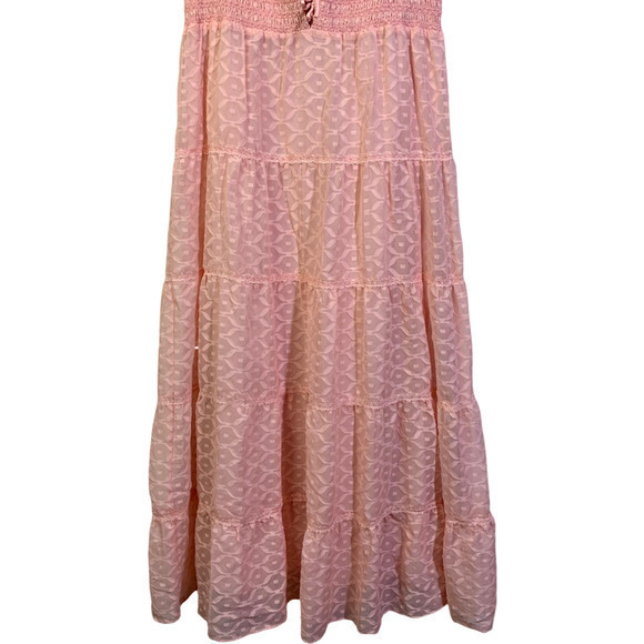 ALICE + OLIVIA English‎ Rose Jacquard Tiered Silk Midi Dress - NWT - Picture 5 of 13
